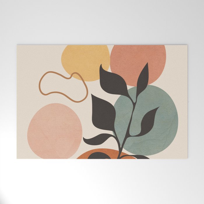 Abstract Minimal Shapes 23 Welcome Mat Gallery Image 1