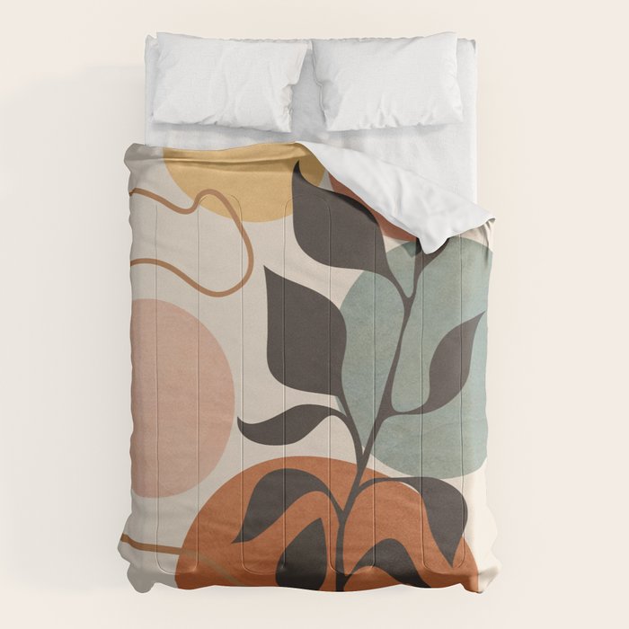 Abstract Minimal Shapes 23 Comforter Gallery Image 1