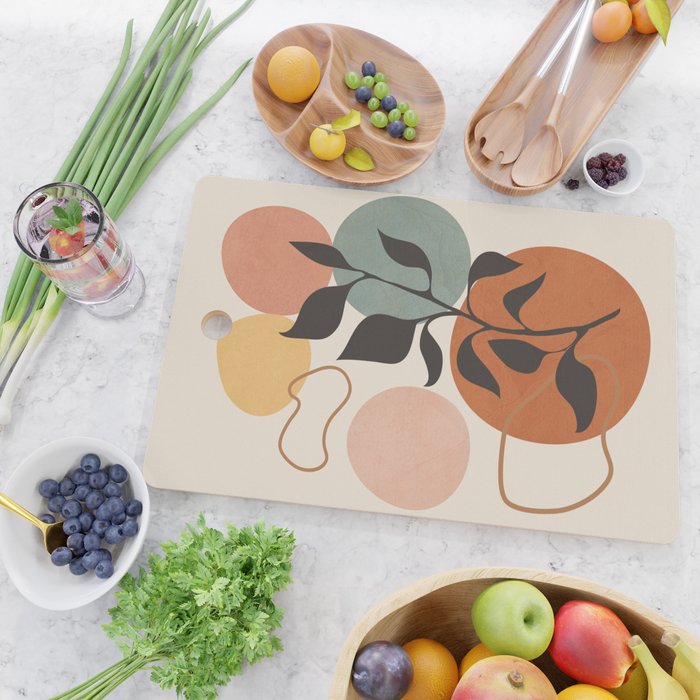 Abstract Minimal Shapes 23 Cutting Board Gallery Image 2
