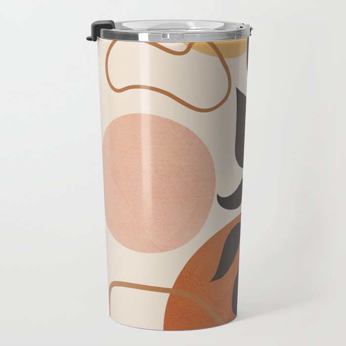 Abstract Minimal Shapes 23 Travel Mug Gallery Image 3