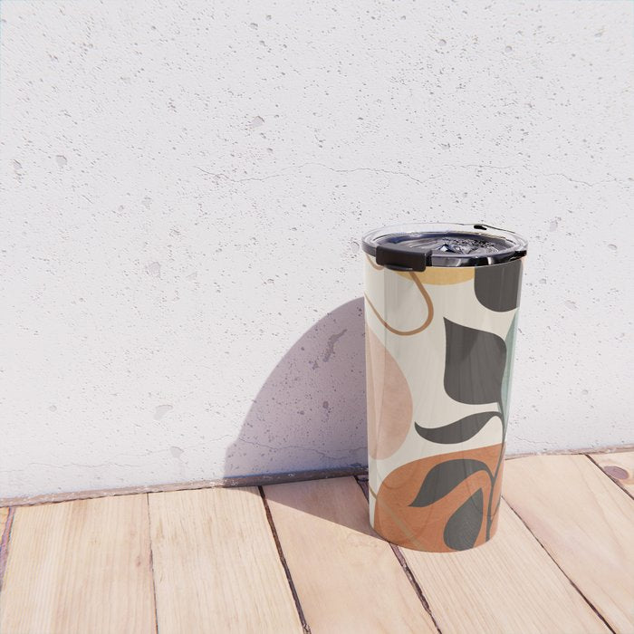 Abstract Minimal Shapes 23 Travel Mug Gallery Image 4