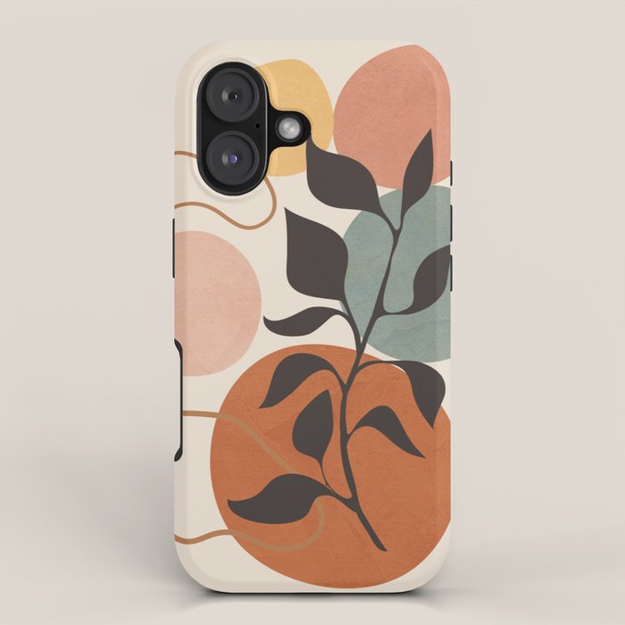 Abstract Minimal Shapes 23 iPhone Case Gallery Image 1