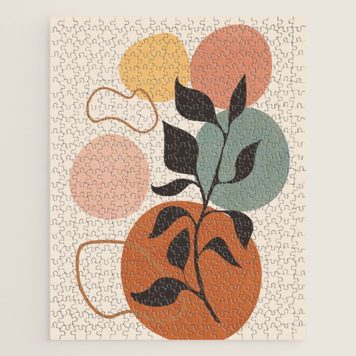 Abstract Minimal Shapes 23 Jigsaw Puzzle Gallery Image 1