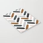 Painted herringbone - neutrals Notebook Gallery Image 3