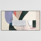 Abstract Collage 2 Desk Mat Gallery Image 1
