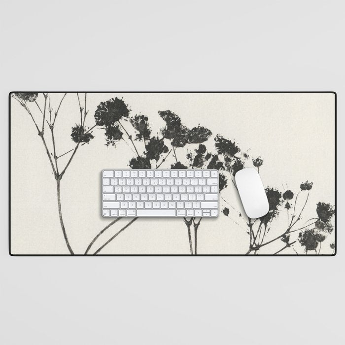 Gypsophila Portrait #3 Desk Mat Gallery Image 1