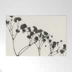 Gypsophila Portrait #3 Welcome Mat Gallery Image 1