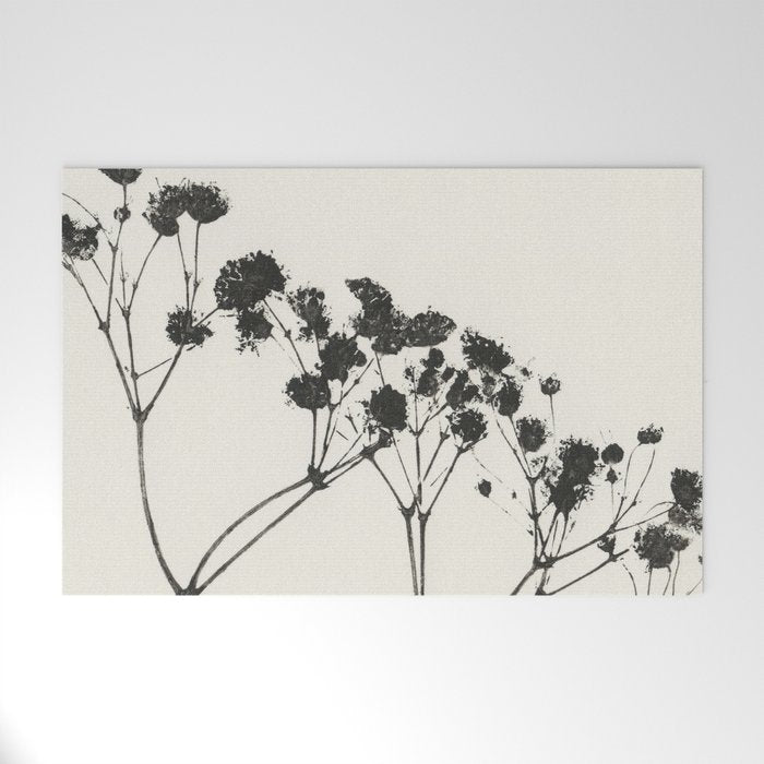 Gypsophila Portrait #3 Welcome Mat Gallery Image 1