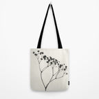 Gypsophila Portrait #3 Tote Bag Gallery Image 2
