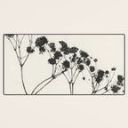 Gypsophila Portrait #3 Desk Mat Gallery Image 3