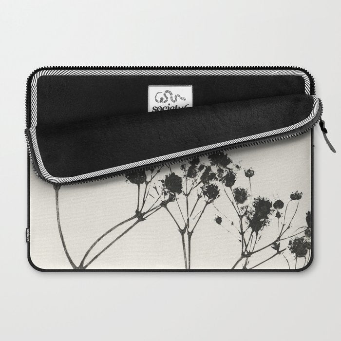 Gypsophila Portrait #3 Laptop Sleeve Gallery Image 2