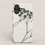 Gypsophila Portrait #3 iPhone Case Gallery Image 1