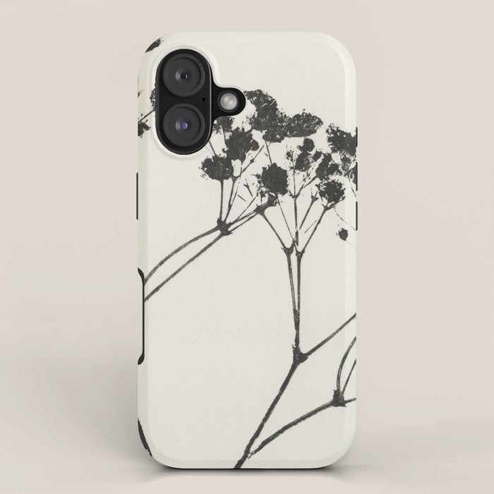 Gypsophila Portrait #3 iPhone Case Gallery Image 1