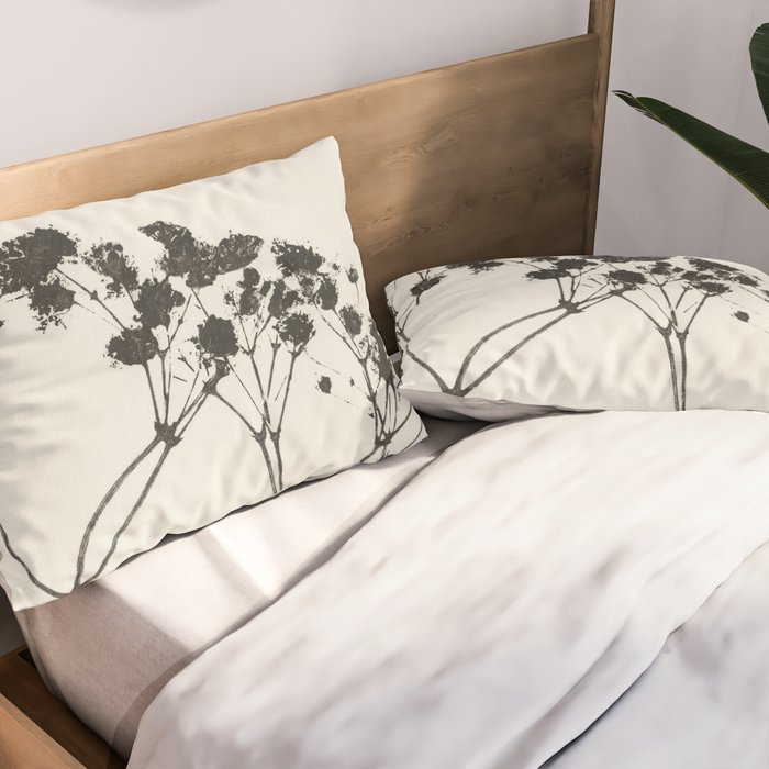 Gypsophila Portrait #3 Pillow Sham Gallery Image 2