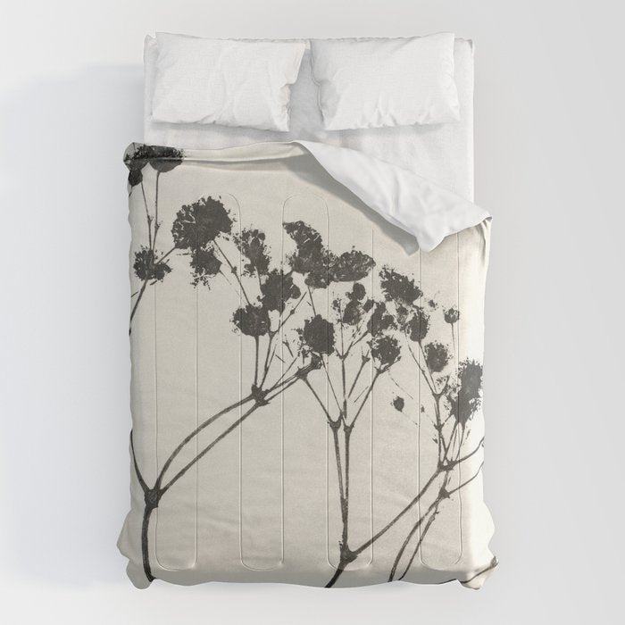 Gypsophila Portrait #3 Comforter Gallery Image 6