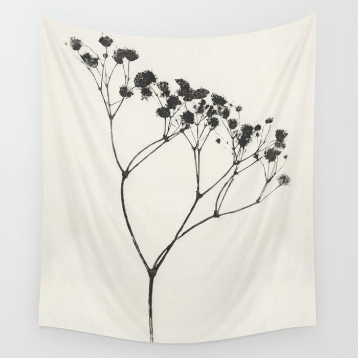 Gypsophila Portrait #3 Wall Tapestry Gallery Image 1