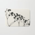 Gypsophila Portrait #3 Bath Mat Gallery Image 1