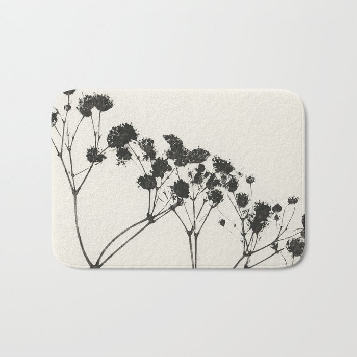 Gypsophila Portrait #3 Bath Mat Gallery Image 1