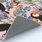 Tucan Garden #pattern #illustration Rug Gallery Image 4