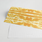 Yellow Tie Dye Twos Wrapping Paper Gallery Image 2