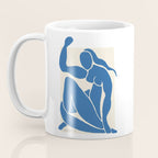NUDE FEMINISTE - Feminist Art - Matisse Nude Blue Coffee Mug Gallery Image 3