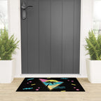Memphis pattern 42 - 80s / 90s Retro / palm tree / summer Welcome Mat Gallery Image 3