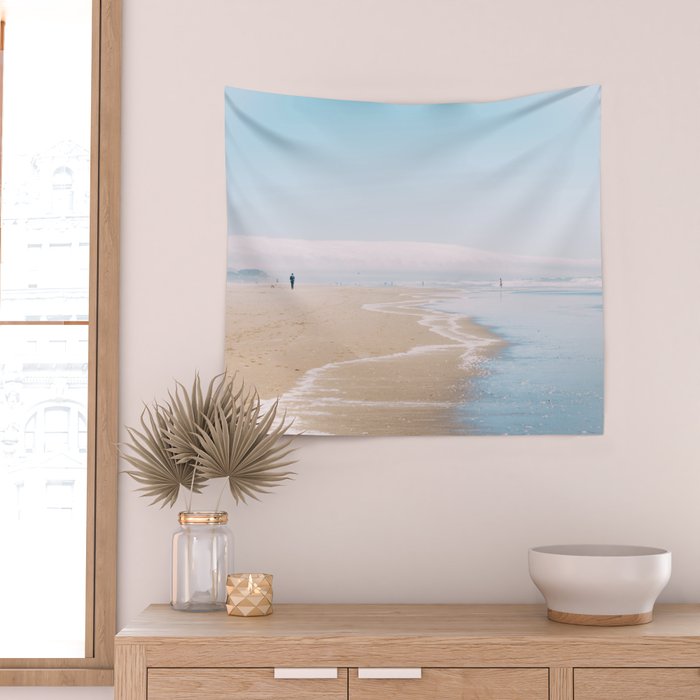 Ocean Beach in San Francisco | Coastal Landscape Photo Wall Tapestry Gallery Image 2