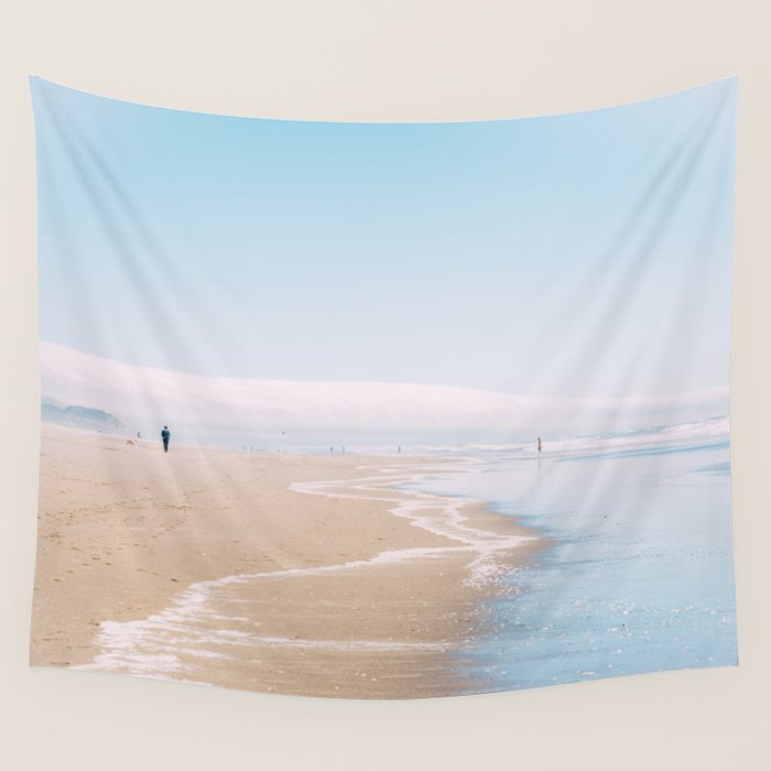 Ocean Beach in San Francisco | Coastal Landscape Photo Wall Tapestry Gallery Image 4