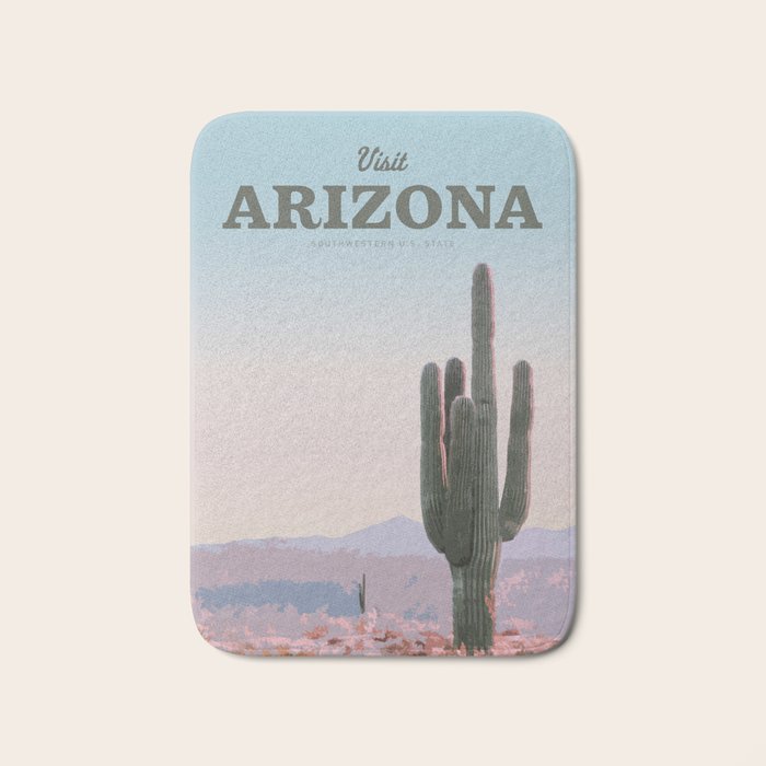 Visit Arizona Bath Mat Gallery Image 1