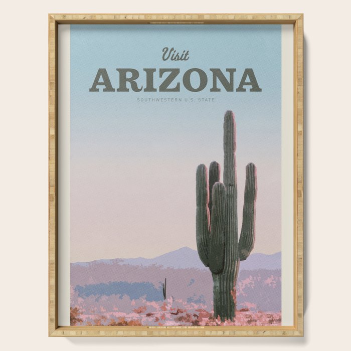 Visit Arizona Serving Tray Gallery Image 1