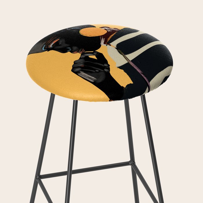 Girl Portrait 32 Stool Gallery Image 2