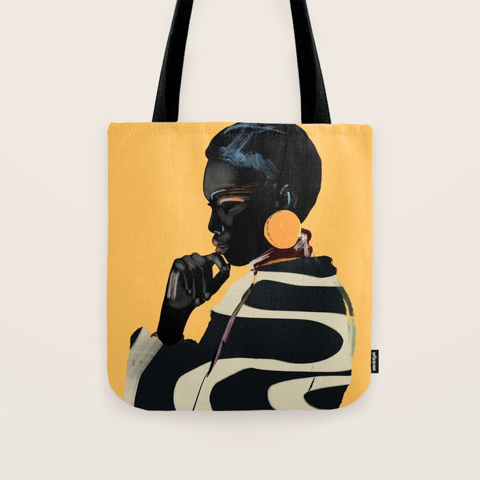 Girl Portrait 32 Tote Bag Gallery Image 1