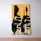 Girl Portrait 32 Window Curtain Gallery Image 3