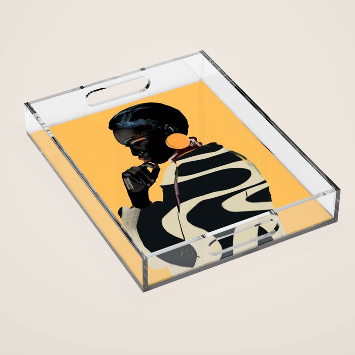 Girl Portrait 32 Acrylic Tray Gallery Image 1