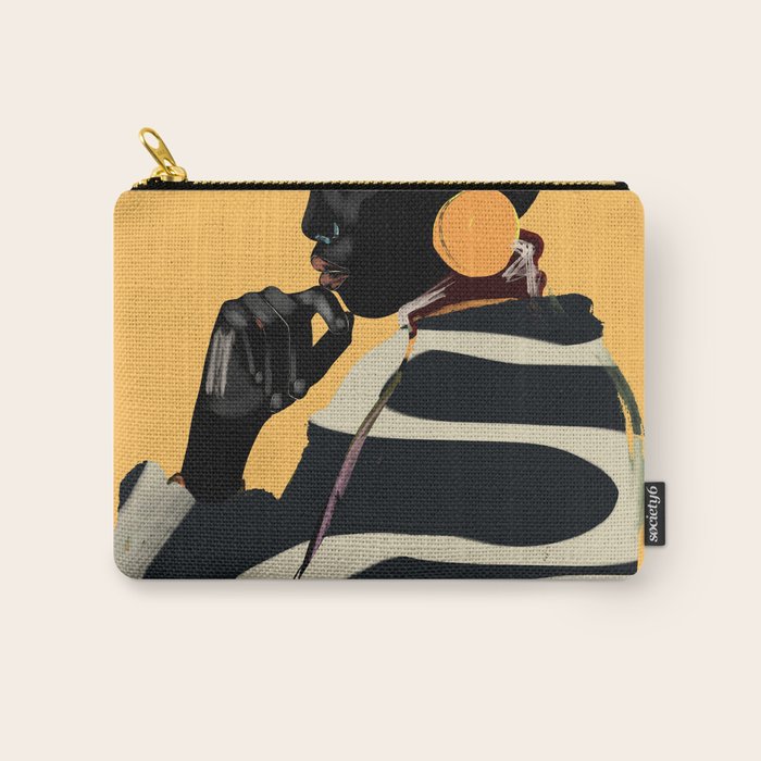 Girl Portrait 32 Carry All Pouch Gallery Image 1