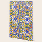 Summer,colourful detailed, Sicilian style art Wallpaper Gallery Image 2
