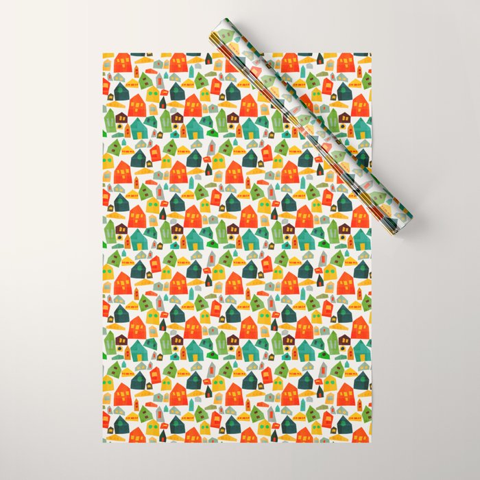 Looking at the same sun Wrapping Paper Gallery Image 1