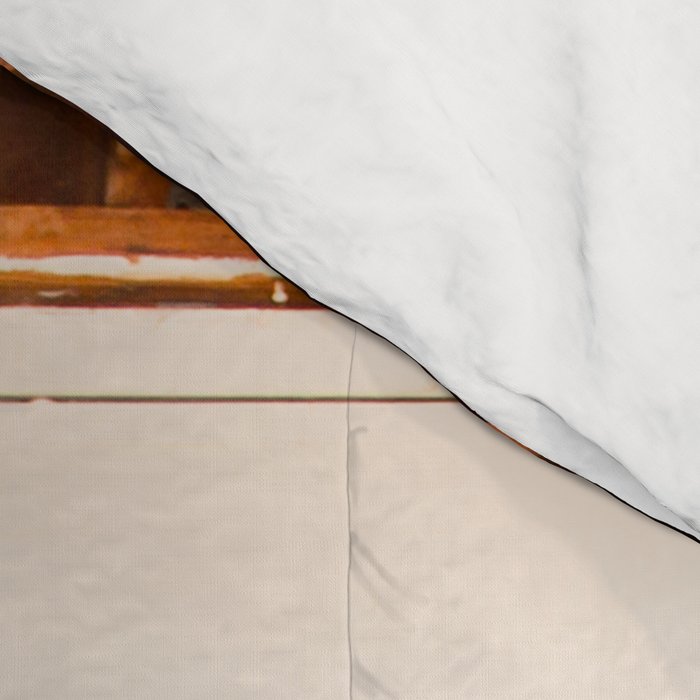 Happy Motoring Garage Route 66 Photography Comforter Gallery Image 4