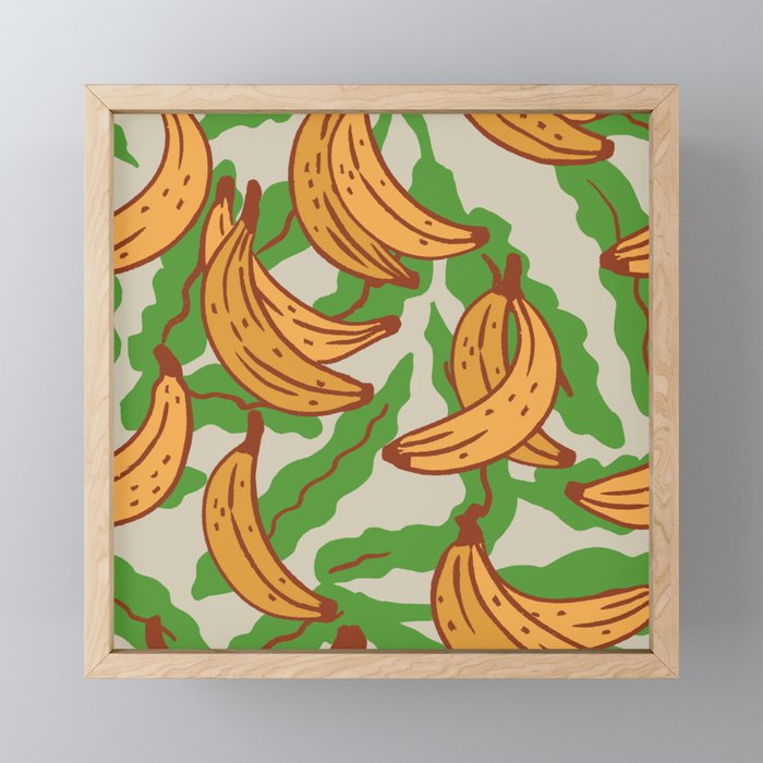 FARMFOLK BANANA Mini Art Print Gallery Image 1