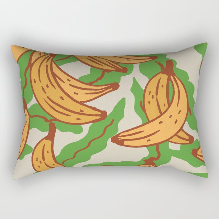 FARMFOLK BANANA Rectangular Pillow Gallery Image 1