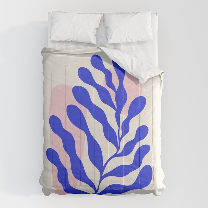 Blue Matisse Ferns Comforter Gallery Image 6