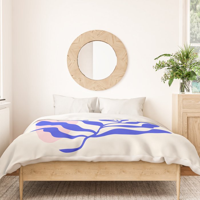 Blue Matisse Ferns Duvet Cover Gallery Image 3