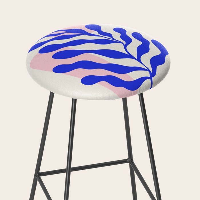 Blue Matisse Ferns Stool Gallery Image 2