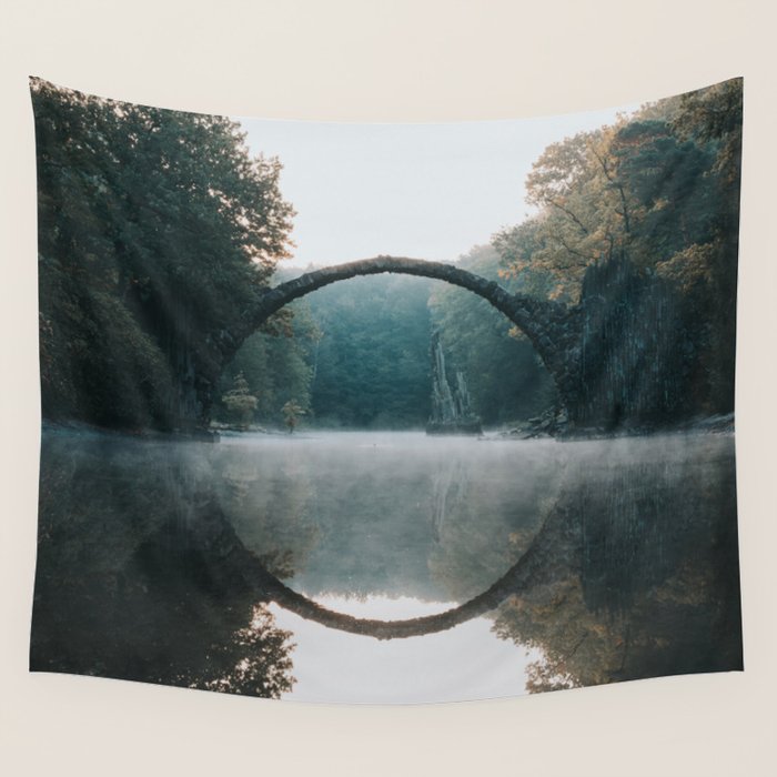 The Devil's Bridge - Landscape and Nature Photography Wall Tapestry Gallery Image 1