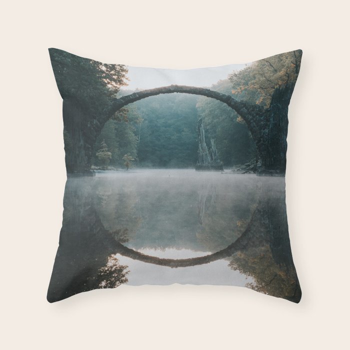 The Devil's Bridge - Landscape and Nature Photography Throw Pillow Gallery Image 6