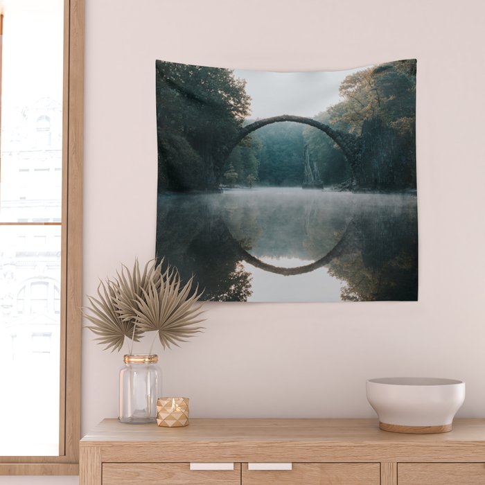 The Devil's Bridge - Landscape and Nature Photography Wall Tapestry Gallery Image 2