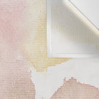 Bloom No.12 Abstract watercolor floral Wall Tapestry Gallery Image 3