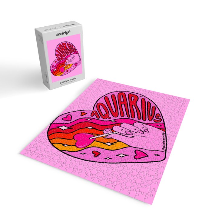 Aquarius Valentine Jigsaw Puzzle Gallery Image 2
