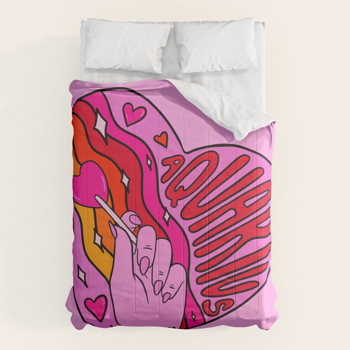 Aquarius Valentine Comforter Gallery Image 6