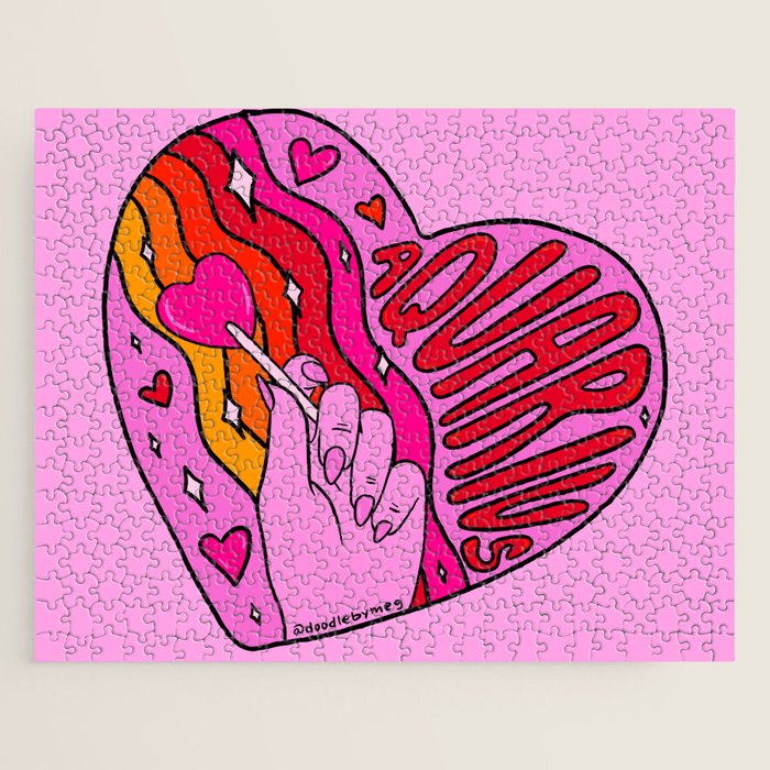 Aquarius Valentine Jigsaw Puzzle Gallery Image 1
